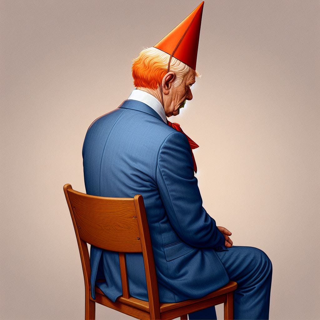 The Dumbest: Trump as Dunce