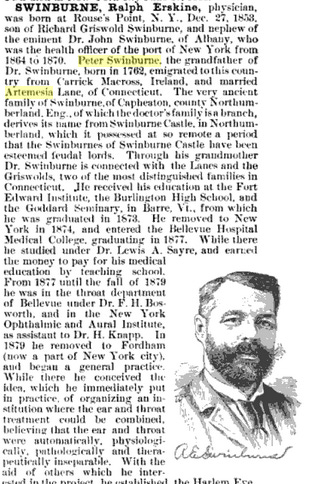 Bio of Ralph Swinburne