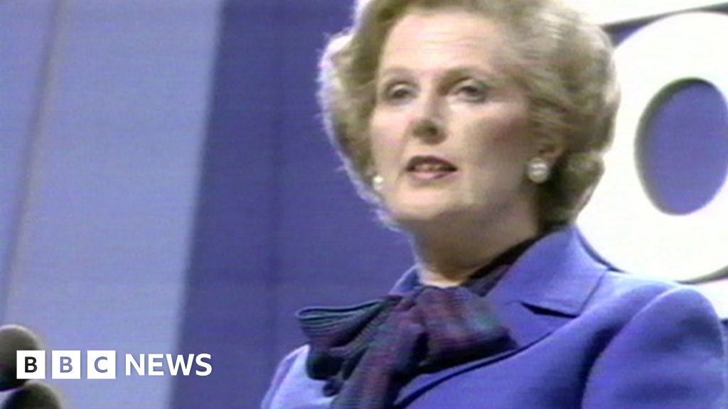 Margaret Thatcher archive: 'Not for turning' - BBC News