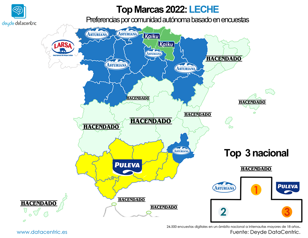Mapa-top_marcas_LECHE_Espana