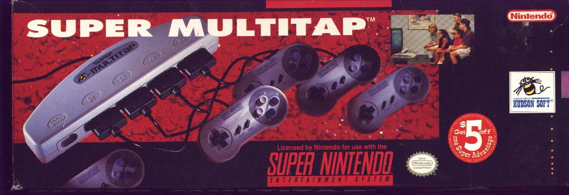 Super Multitap | Nintendo | Fandom
