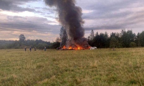 Wagner leader Yevgeny Prigozhin was listed as a passenger on a plane which crashed with no survivors.