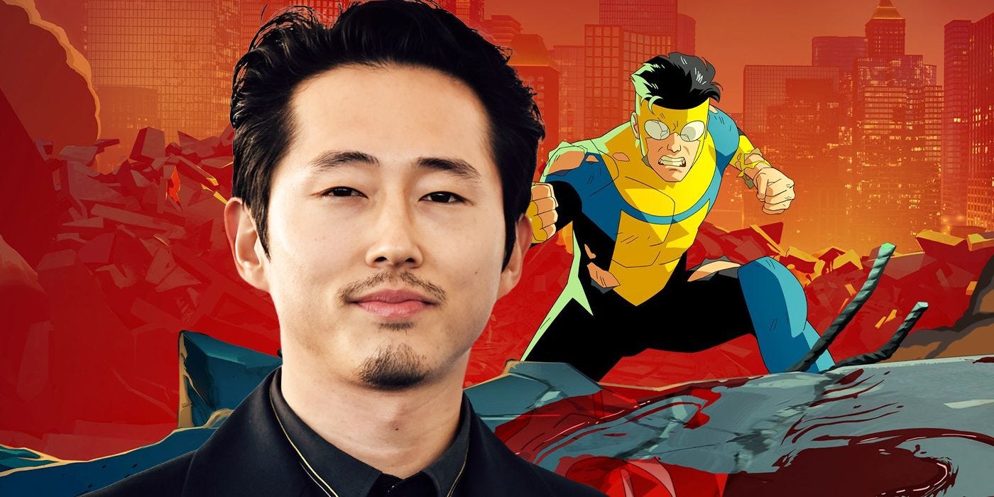 Steven Yeun Reveals His First Introduction to 'Invincible' & Season 3 Plans