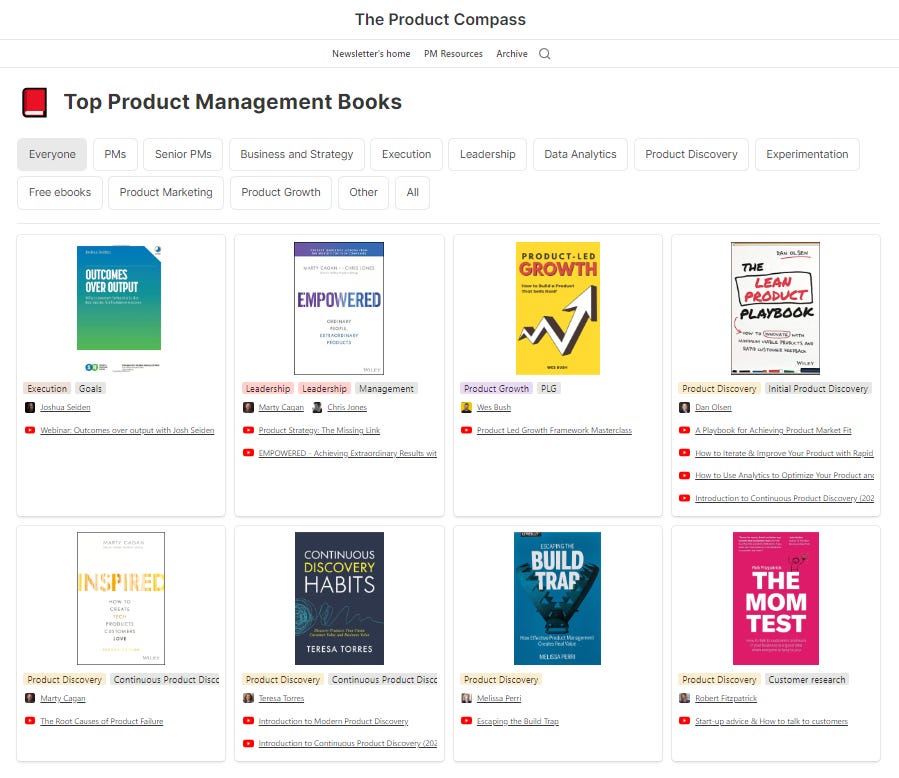 Top Product Management Books