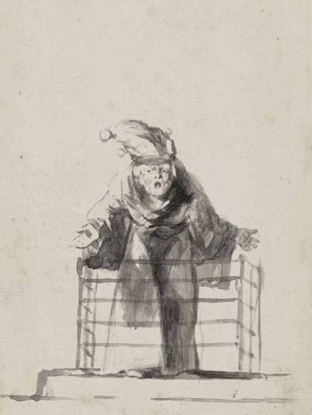 'Madness' (1819-23) (Morgan Library and Museum)