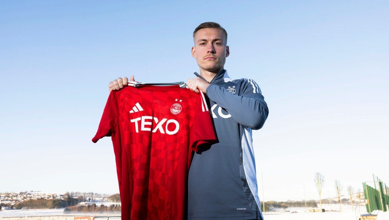 Aberdeen newcomer Kristers Tobers feels ideally suited to Scottish football  | STV News