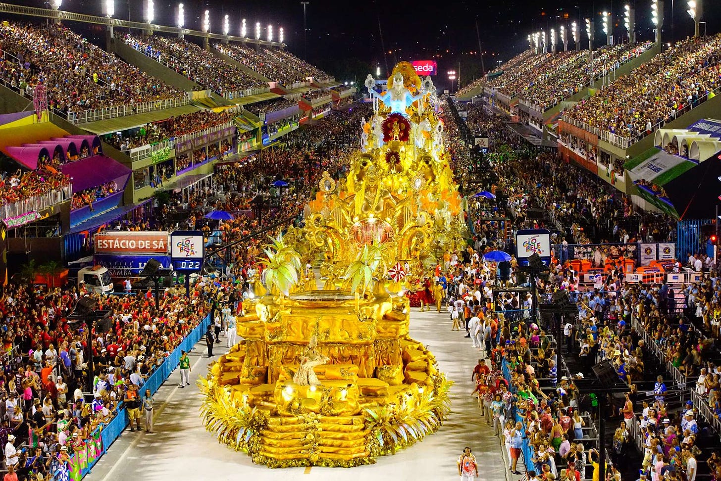 Carnaval e a alegria do vírus