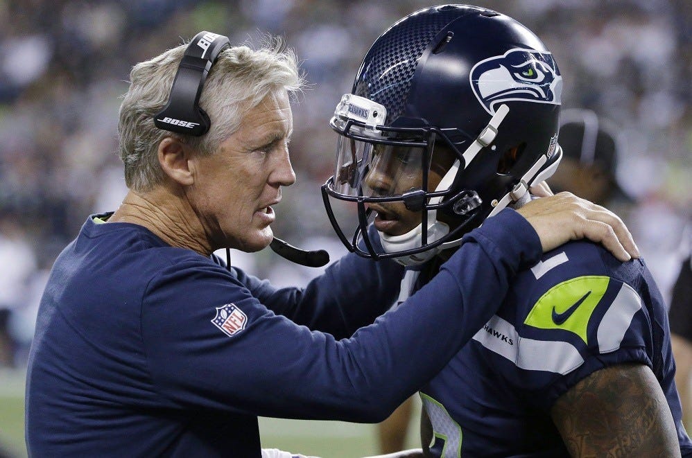 Seahawks Pete Carroll fined $200K for overly aggressive workouts 2016 images