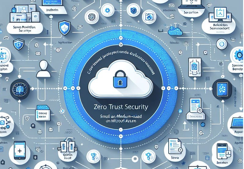 Feature Image: Zero Trust Strategy for Small to Medium Business Security Blog Jan 2025