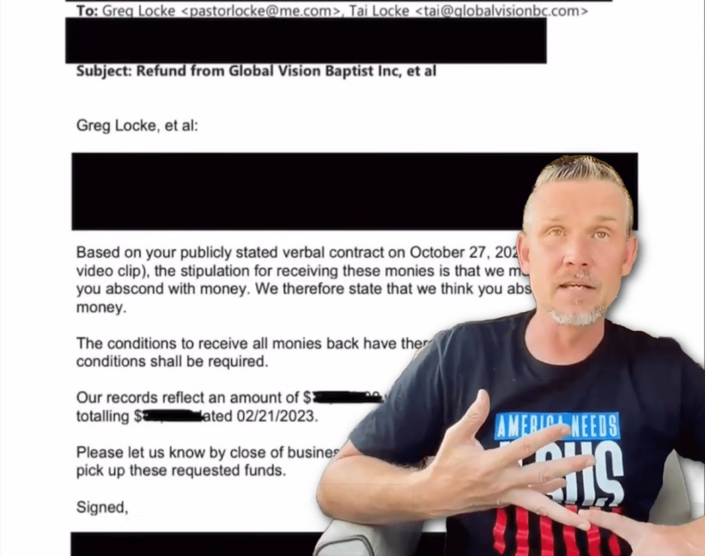 Greg Locke Promises To Refund Congregants Who Asks For Tithes Back+ ...