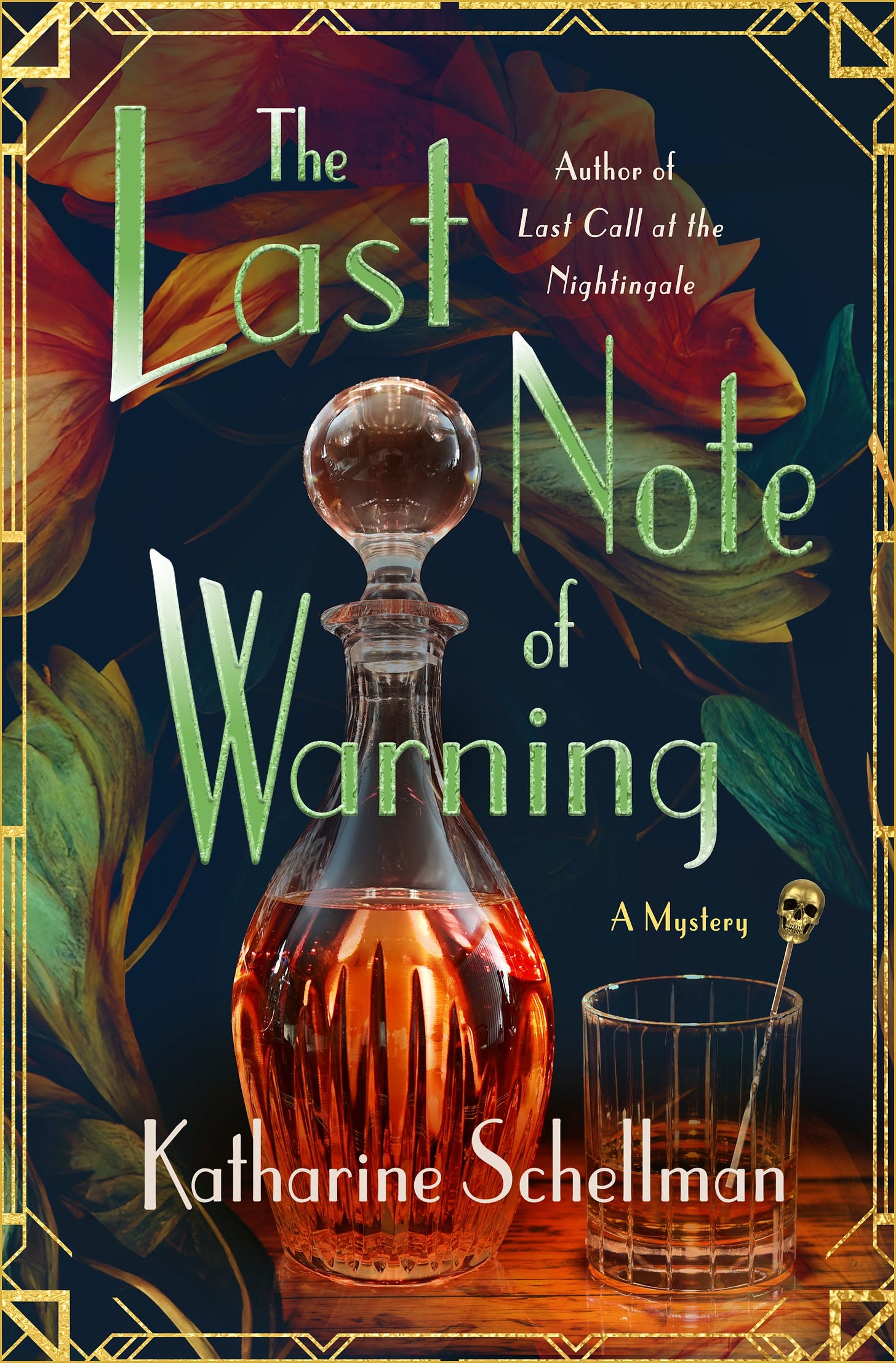 The Last Note of Warning by Katharine Schellman book cover