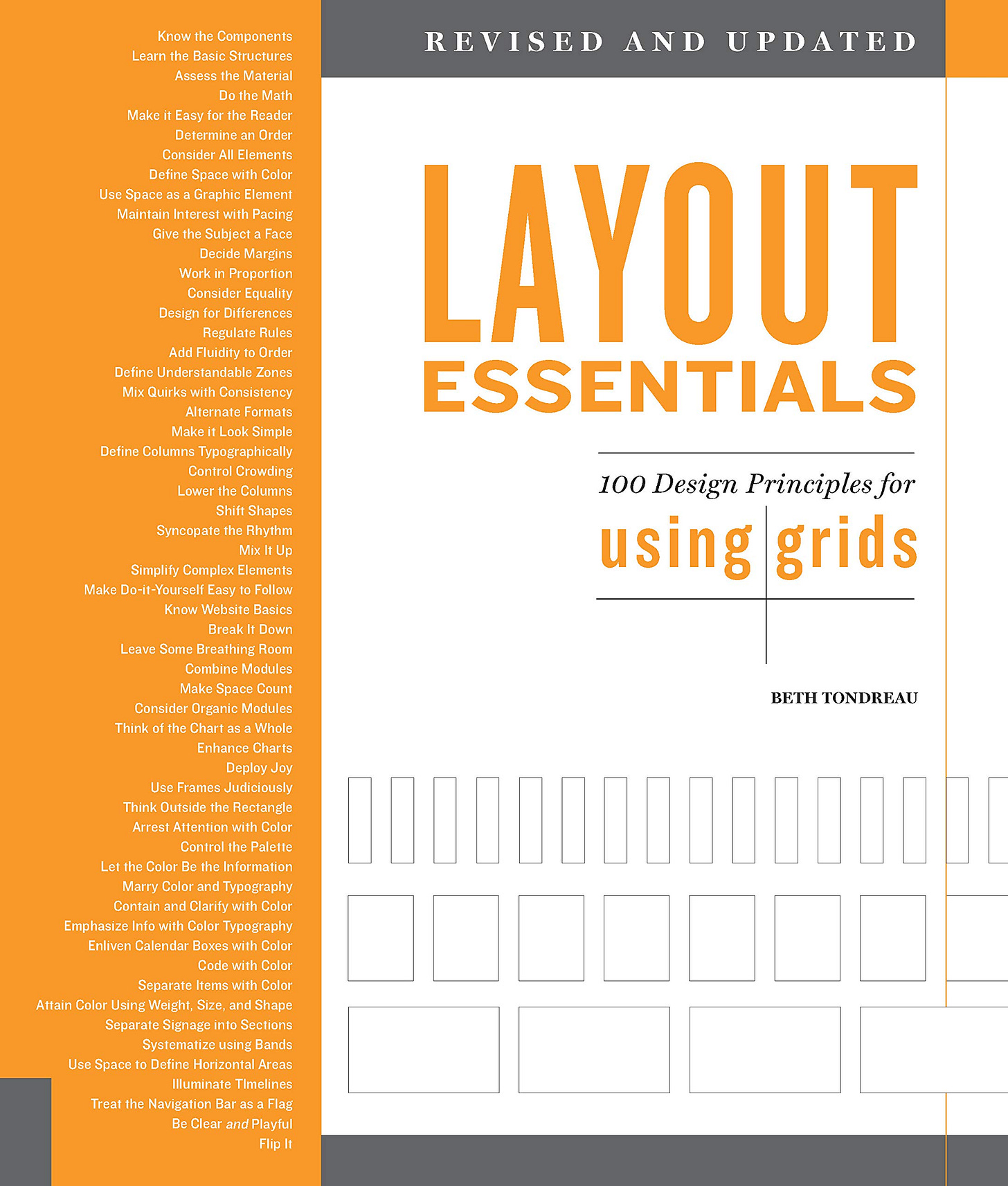 Layout Essentials Revised and Updated: 100 Design Principles for Using Grids:  Tondreau, Beth: 9781631596315: Amazon.com: Books