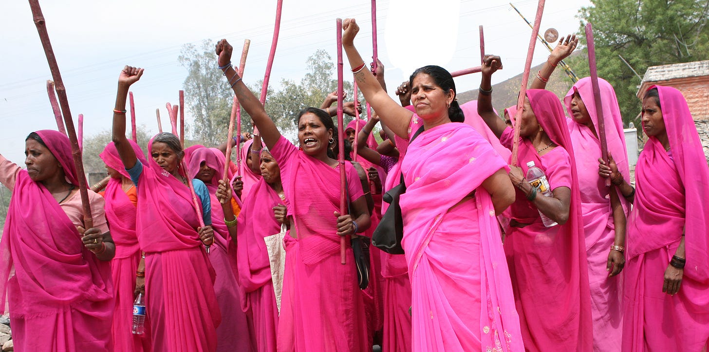 "Pink Sari Movement" Inspires Indian Women - The Hill News