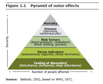 Why are air and noise pollution an issue?
