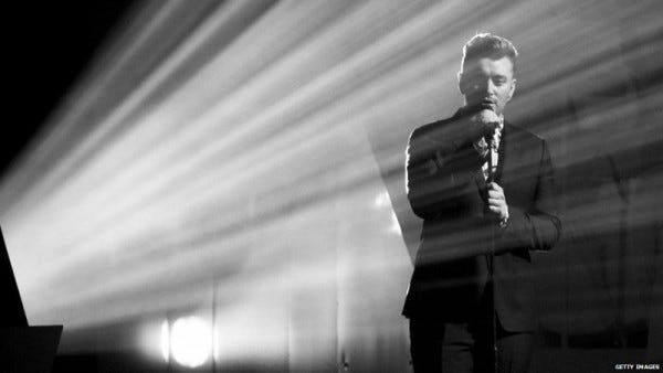 sam smith singing spectre theme song 2015 gossip