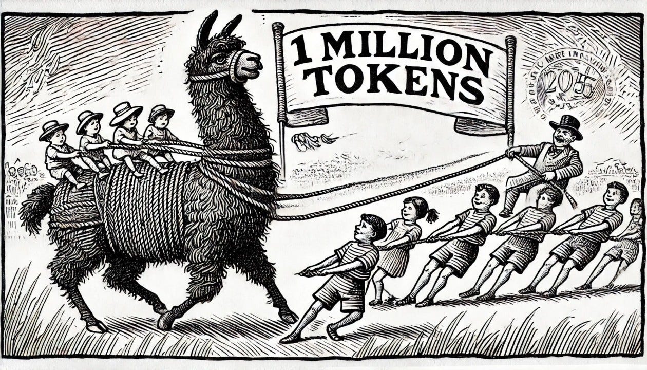 1 Million Token's with Llama 3