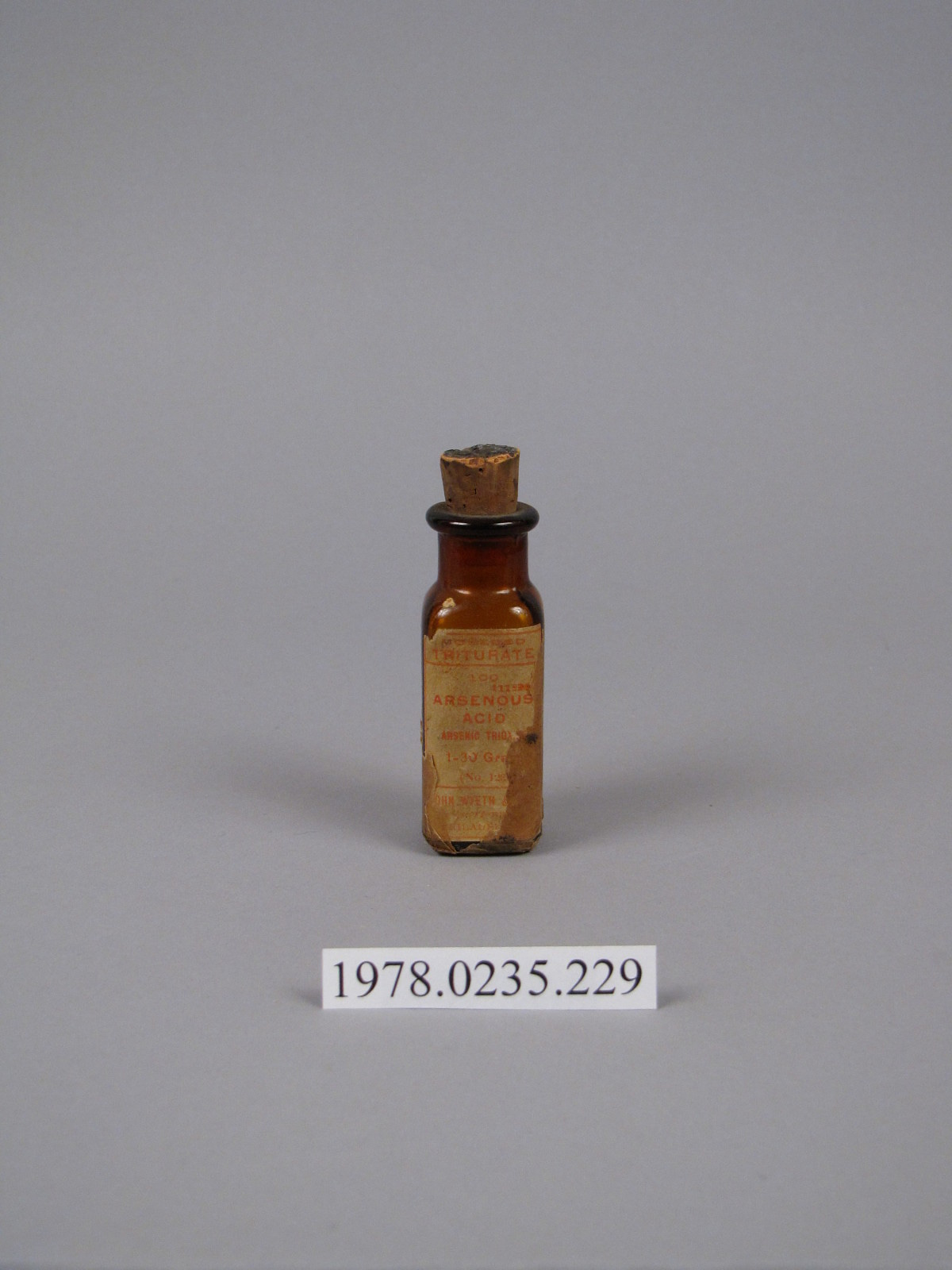 Arsenous Acid | National Museum of American History