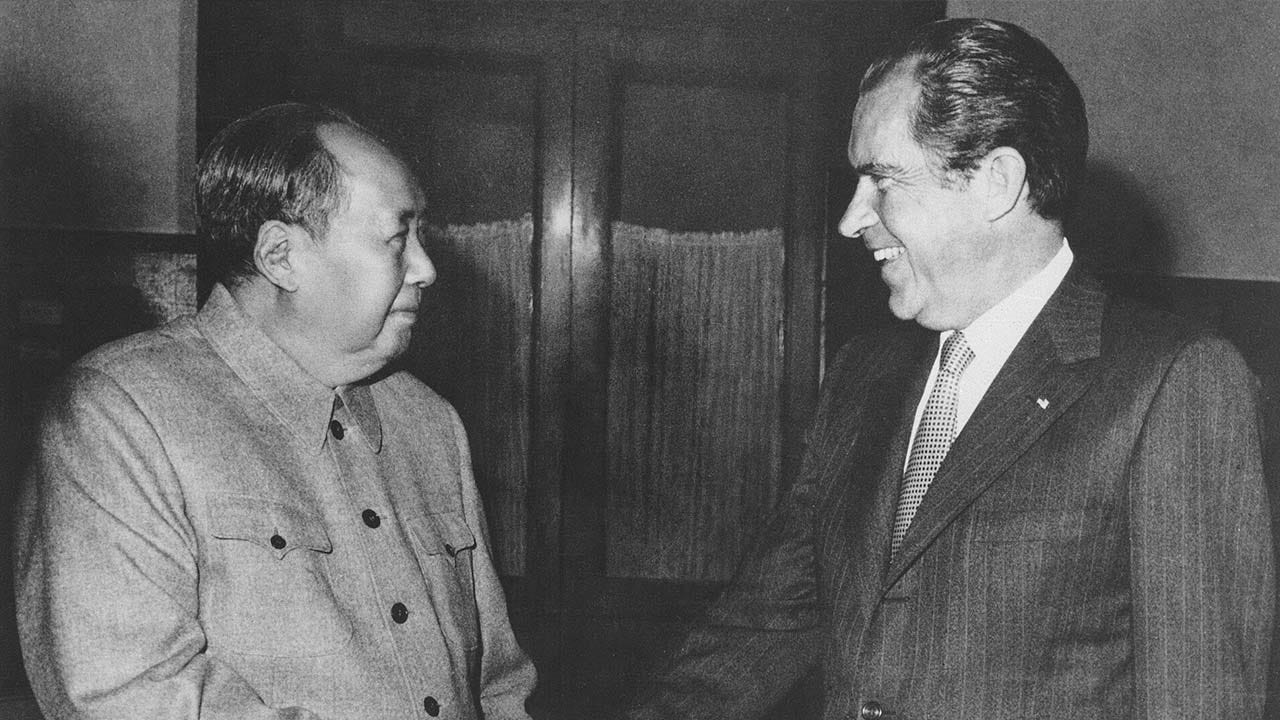 nixon china beijing mao