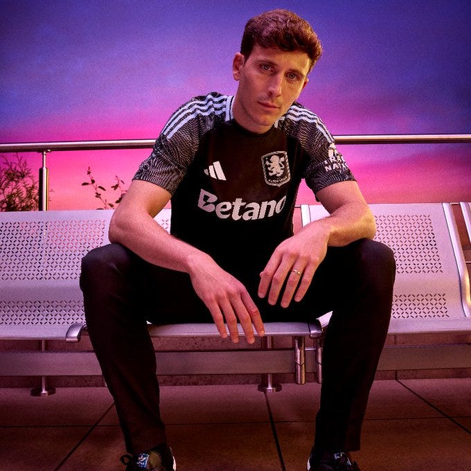 Aston Villa away kit 2025/26