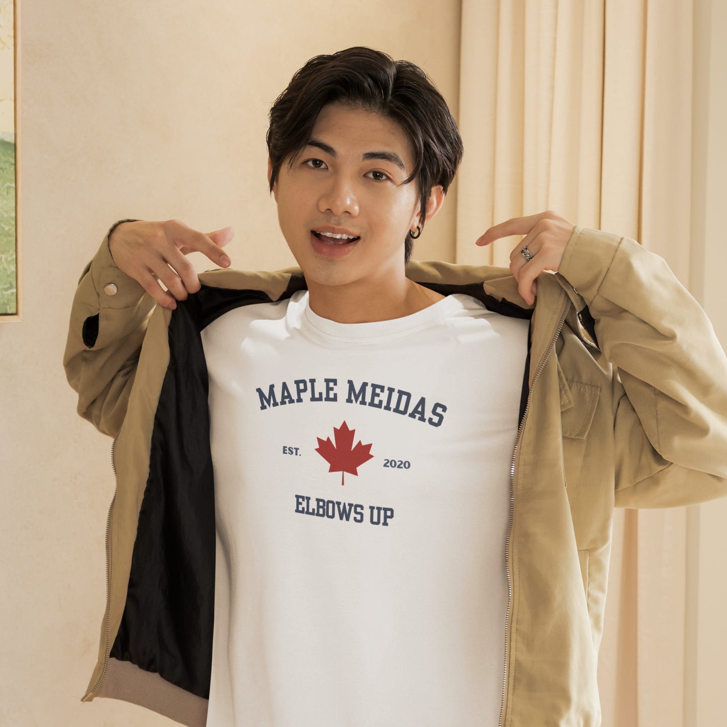 Maple Meidas Tee - 100% Canadian Made