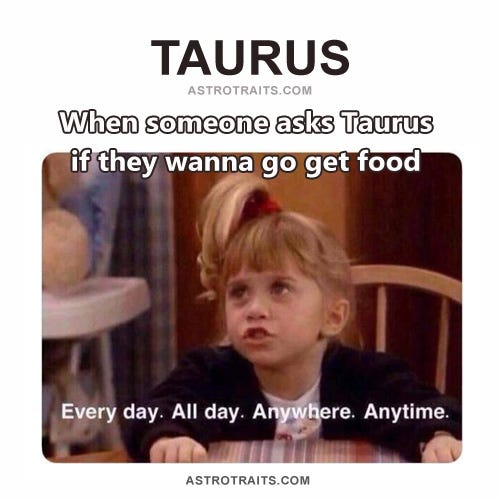 21+ TAURUS FOOD MEMES that even the Bull will find Hilarious