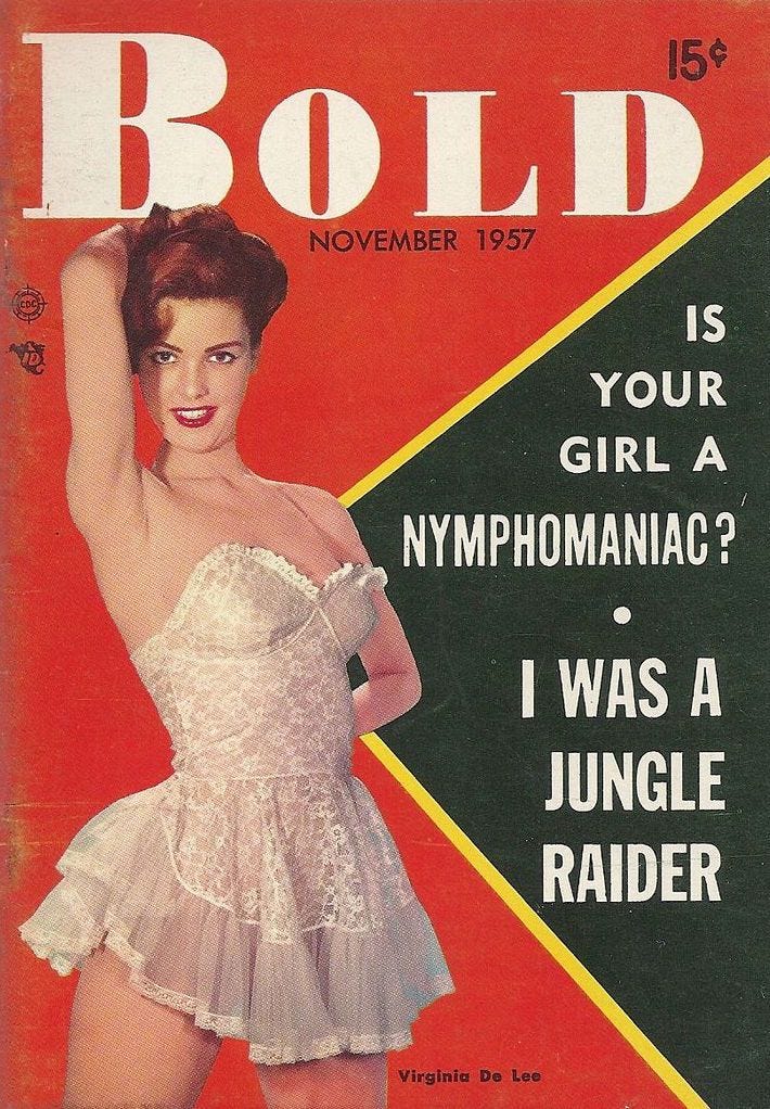 Pin on Girly Mags - 50's & 60's