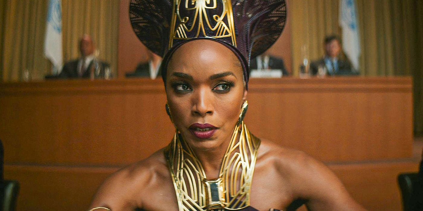 Wakanda Forever: Angela Bassett Filmed a Cut Scene with T'Challa's Son