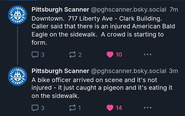 r/pittsburgh - a city is a city.