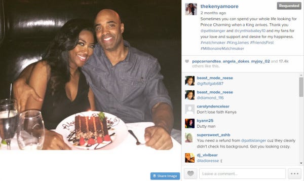 kenya moore with james freeman married man 2015 rhoa