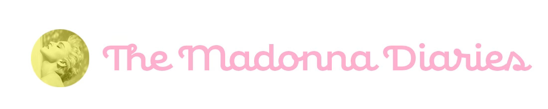 Header saying 'The Madonna Diaries'