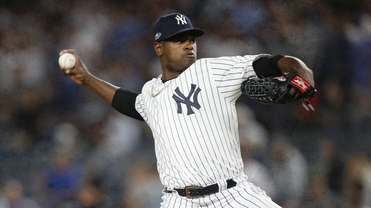 Luis Severino and his lucky gloves