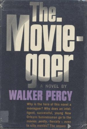 The Moviegoer by Walker Percy book cover