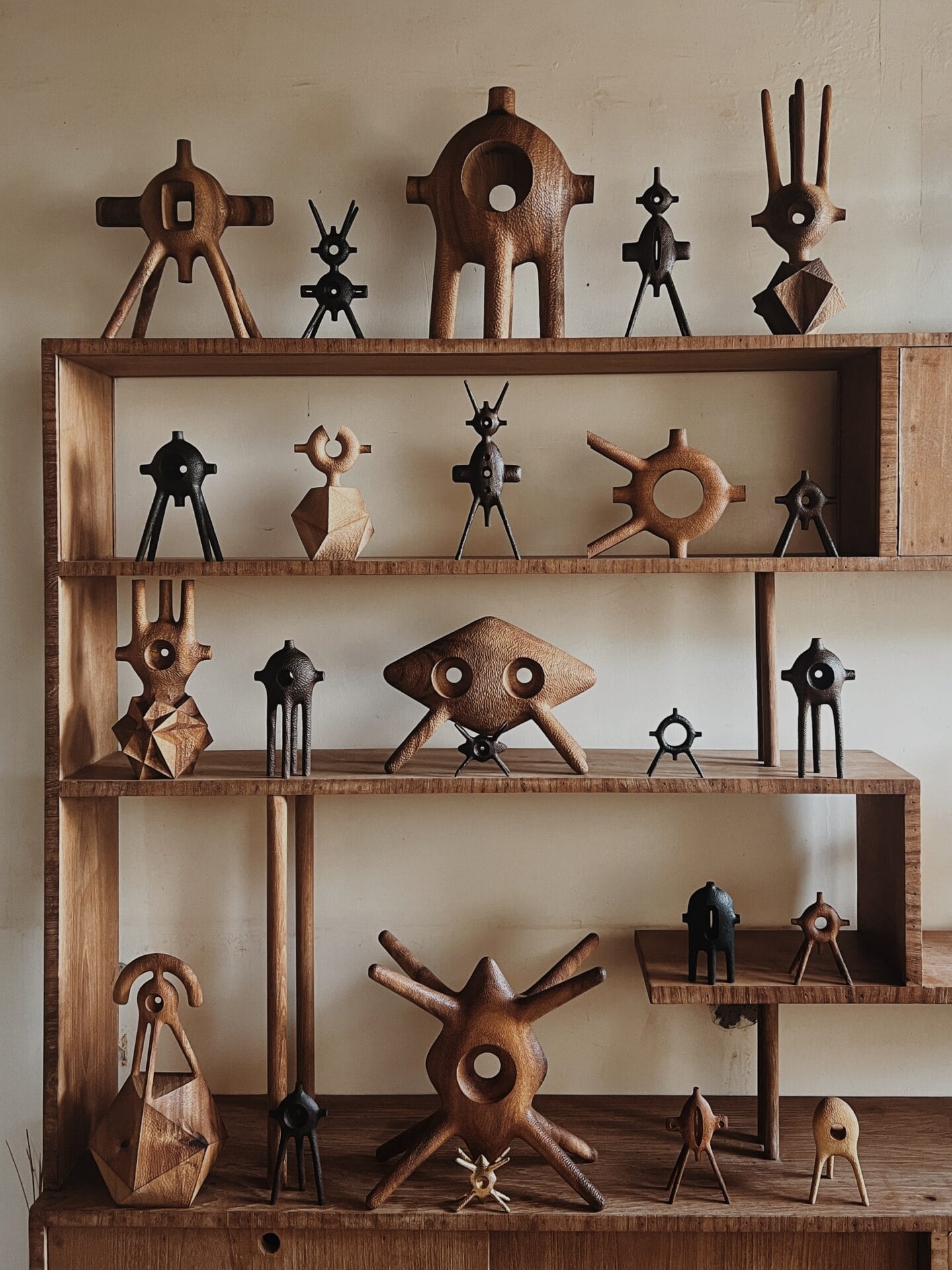 Aleph Geddis Wood Sculptures