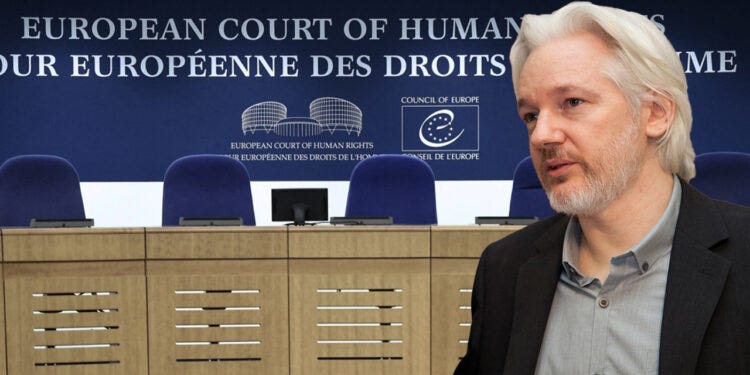 WikiLeaks founder applies to Court of Human Rights over extradition