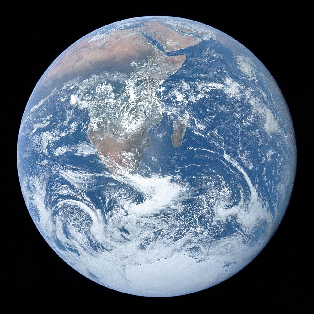 Picture of Earth from space