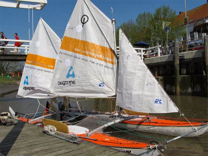 Il catamarano di Andreas Gabriel