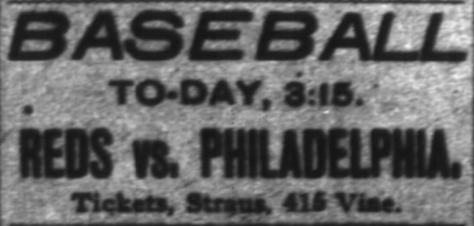 1899 Cincinnati Enquirer