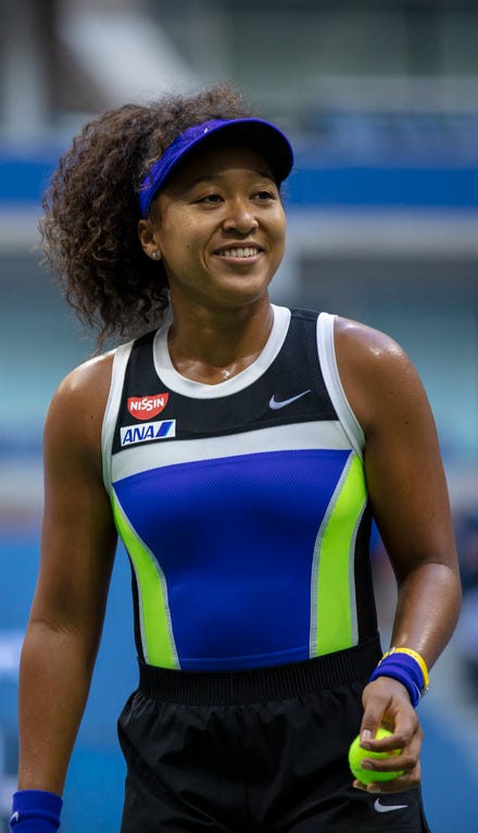 Naomi Osaka at the 2020 US Open