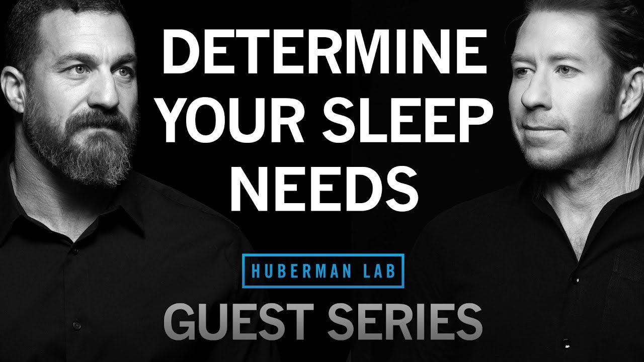 The Biology of Sleep : Dr Matthew Walker with Huberman