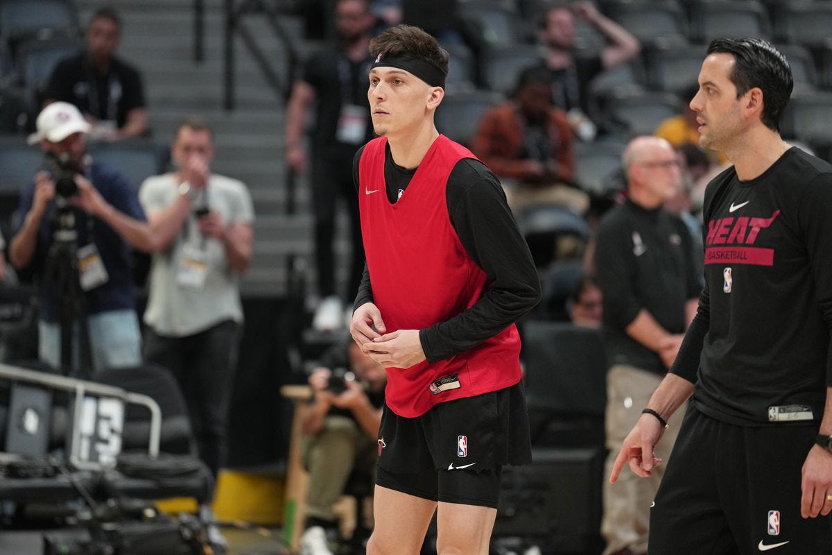 Tyler Herro injury update: Is Heat SG playing Thursday vs. Nuggets in Game  1 of NBA Finals? - DraftKings Nation