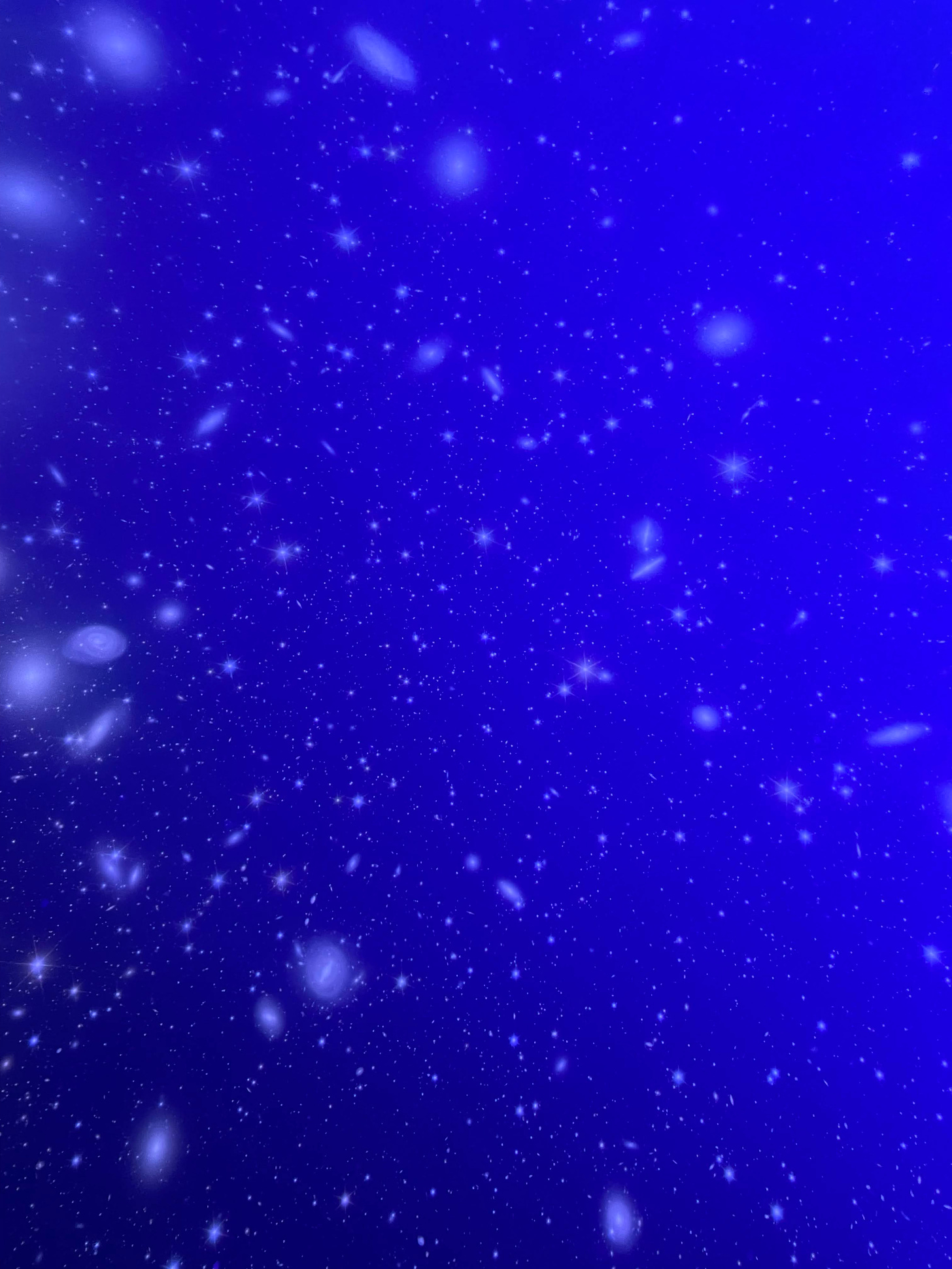 Stars shown against a blue background, representing part of the galaxy.