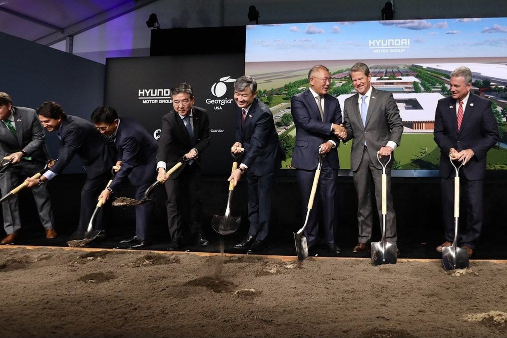 Hyundai breaks ground at Bryan County megasite - Coastal Courier