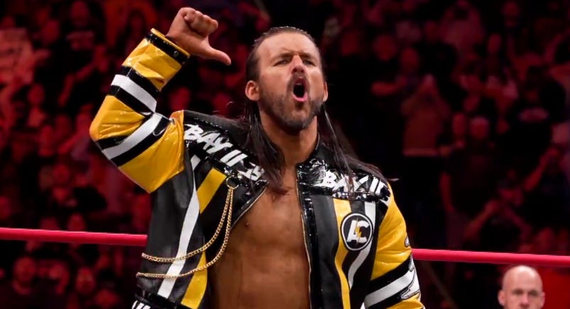 Adam Cole Teases Special Look For Sunday's AEW ALL IN - PWMania - Wrestling  News