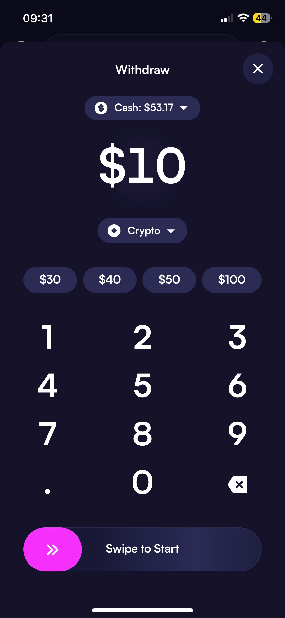 The Moonshot App offers a simple and secure way to add funds via trusted providers like Apple Pay, Credit Card or your own crypto wallets. It is also easy to withdraw to your back account or Solana wallet.