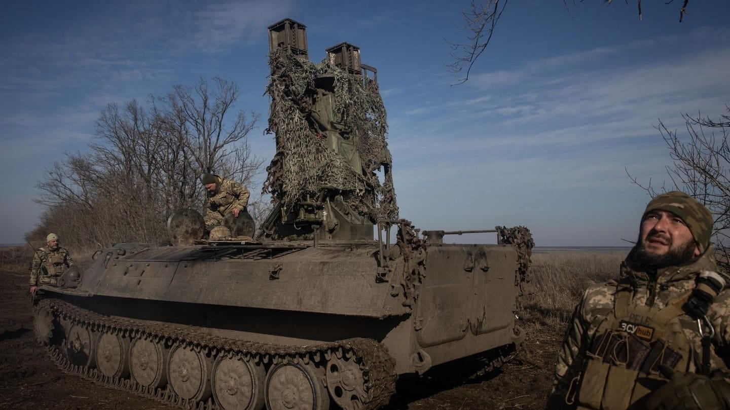 Ukrainian air-defense soldiers