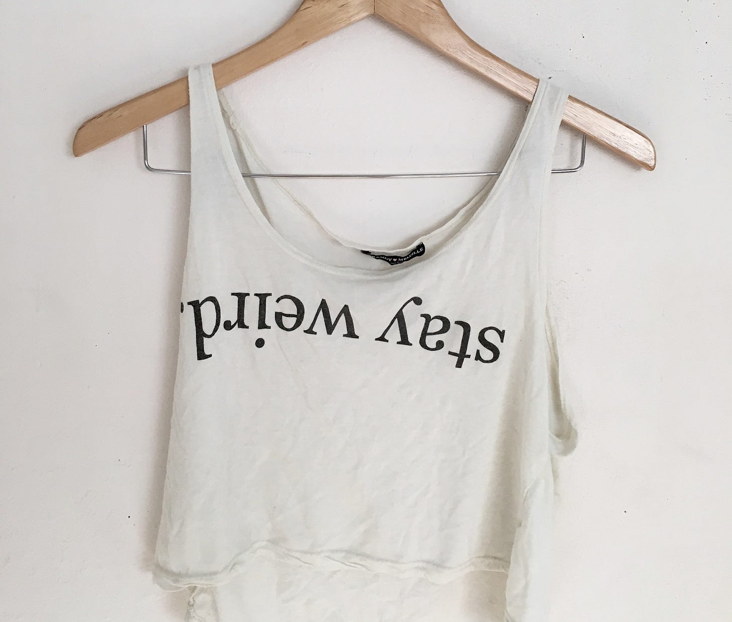 Brandy Melville "Stay Weird" Tank · VQ'S CLOSET · Online Store Powered by  Storenvy