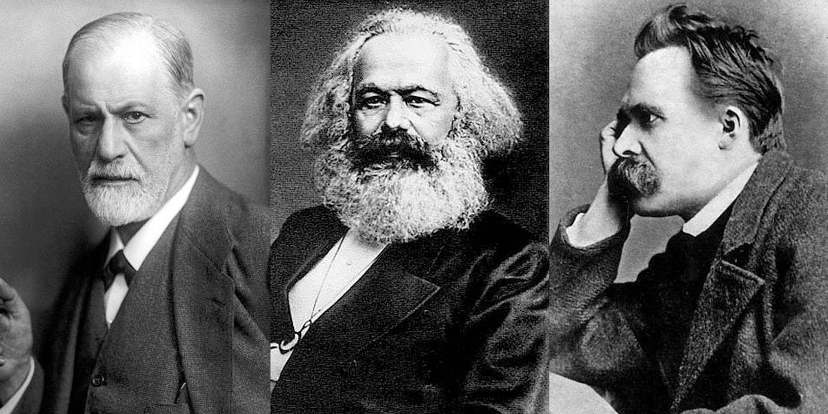 Marx, Nietzsche ve Freud milyonlarca insanı nasıl etkiledi? – Düşünbil  Portal