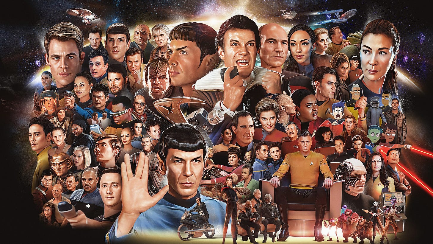 Star Trek Variety Cover Story Illustration