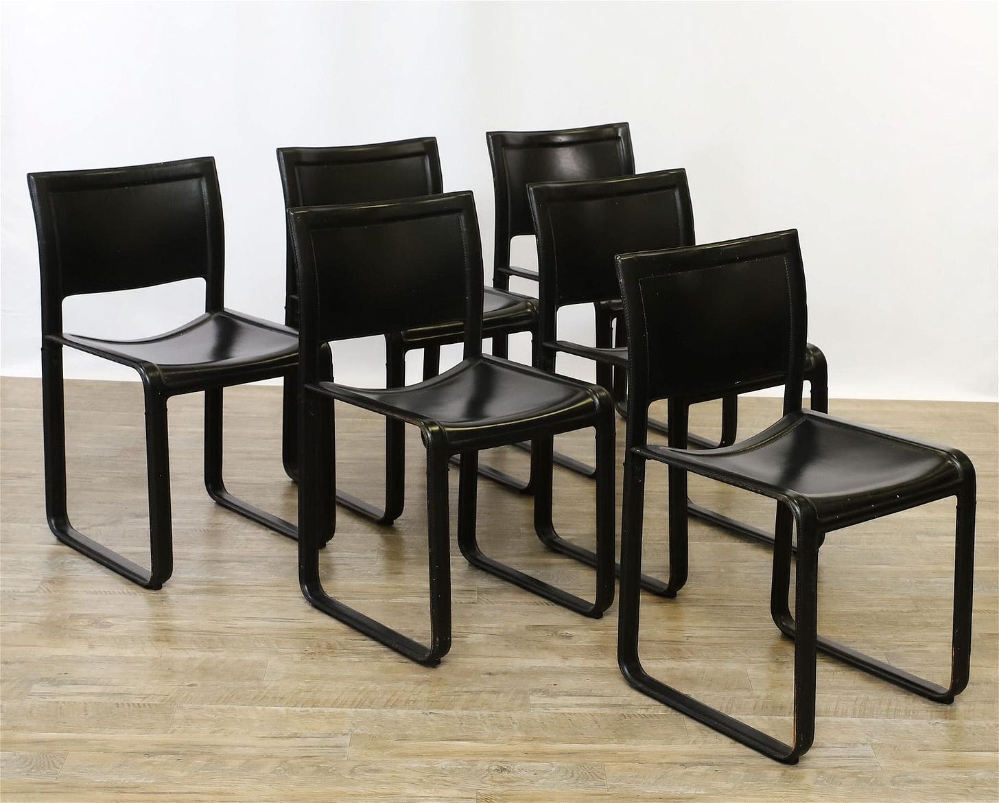 Tito Agnoli for Matteo Grassi "Sistina" Chairs