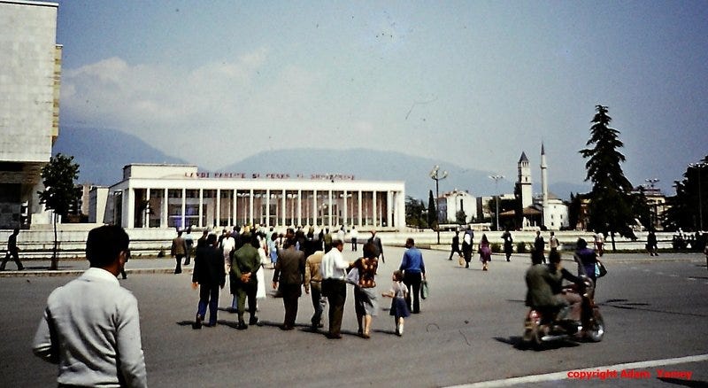 1984 - THE WRITING ON THE WALL - ALBANIA 1984 AND 2016